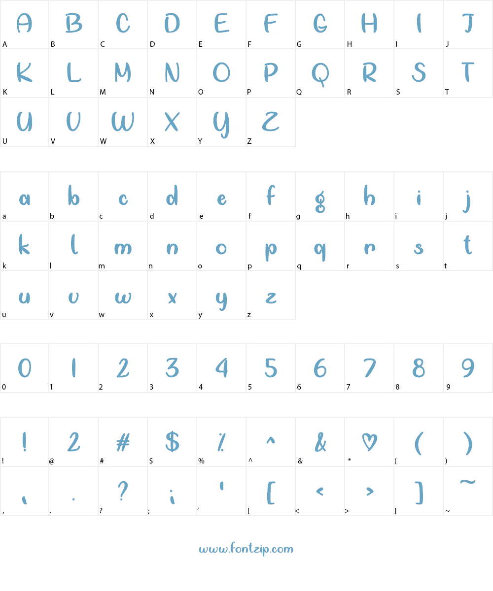 Going Forward Font Character